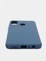Темно-синий чехол Huawei Honor 9X Lite, Honor 8X, Хуавей Хонор 9Х Лайт силиконовый с закрытым низом