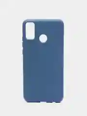 Темно-синий чехол Huawei Honor 9X Lite, Honor 8X, Хуавей Хонор 9Х Лайт силиконовый с закрытым низом