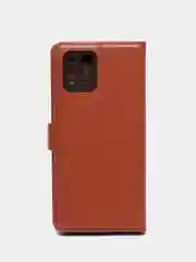 Коричневый чехол книжка Oppo Find X3 Pro / X3 с магнитной застежкой