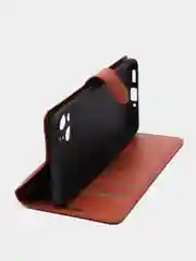 Коричневый чехол книжка Oppo Find X3 Pro / X3 с магнитной застежкой
