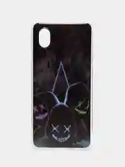 Тёмно-зелёный чехол Samsung Galaxy A01 Core, Самсунг Галакси А01 Кор с рисунком