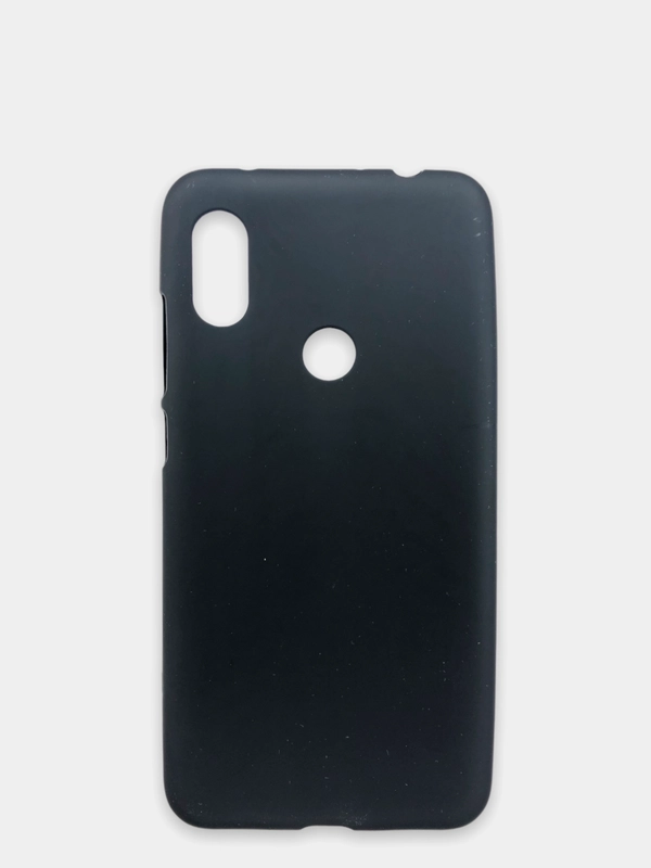 Чехол Xiaomi Redmi Note 6 Pro, Сяоми Редми Нот 6 Про, черный, силиконовый