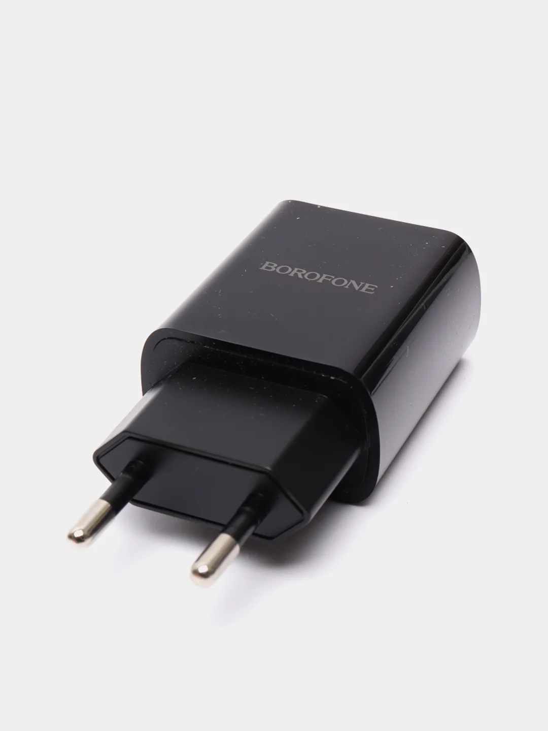 Черный зарядное устройство Borofone BA53A, 2USB, Micro-USB, Type-C, iPhone