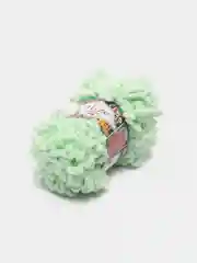 Мятный puffy Fine Alize пряжа маленькими петельками