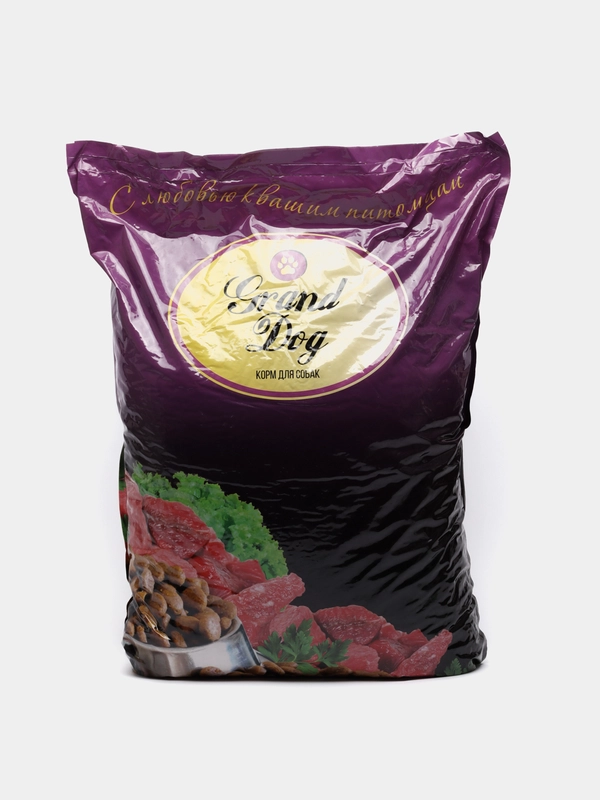Сухой корм Grand Dog Lion Premium для взрослых собак мелких пород на рыбной основе, 10 кг