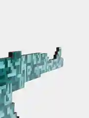 Бирюзовый автомат деревянный АК-47 "Пиксельный", 4 цвета, 60 см