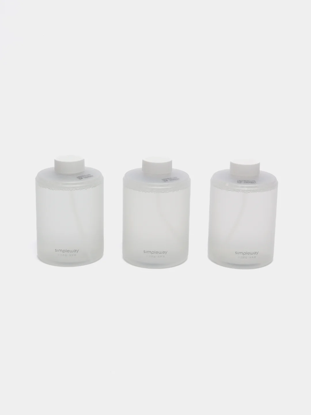 Белый сменные блоки жидкого мыла для дозатора Xiaomi Mijia Automatic Foam Soap Dispenser,3 штуки