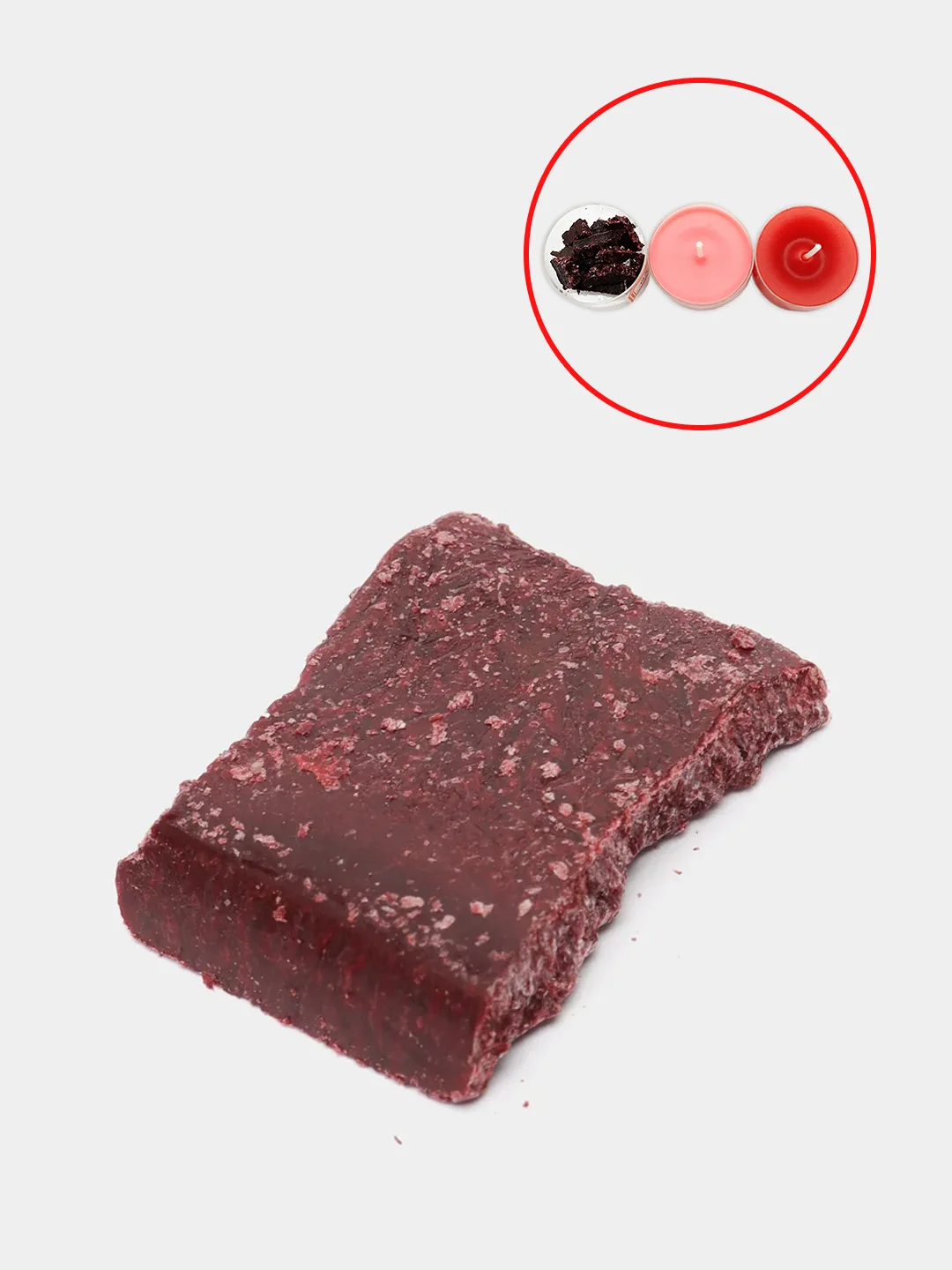 Коралловый меланж сухая краска для свечей, 5 г