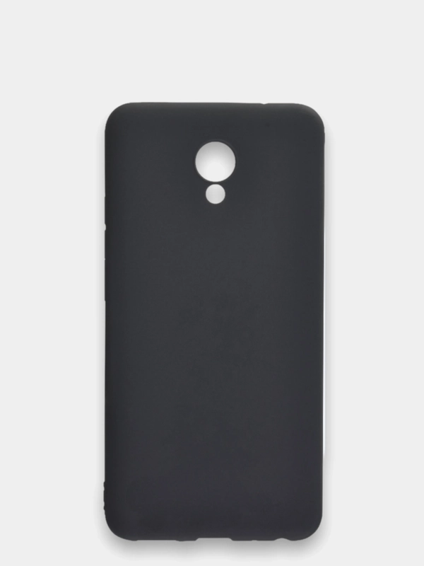 Чехол Meizu M5 Note черный, силиконовый