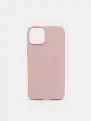 Пудровый чехол iPhone 13, 13 Pro, 13 Pro Max силиконовый с закрытым низом