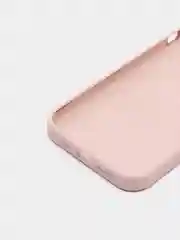 Пудровый чехол iPhone 13, 13 Pro, 13 Pro Max силиконовый с закрытым низом