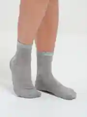 Серый мужские носки