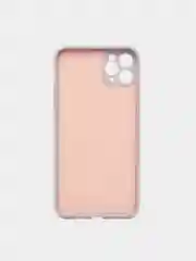 Бежевый меланж чехол силиконовый с кольцом на iPhone 11 Pro Max mobios