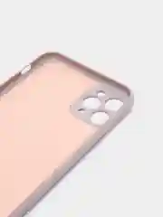 Бежевый меланж чехол силиконовый с кольцом на iPhone 11 Pro Max mobios