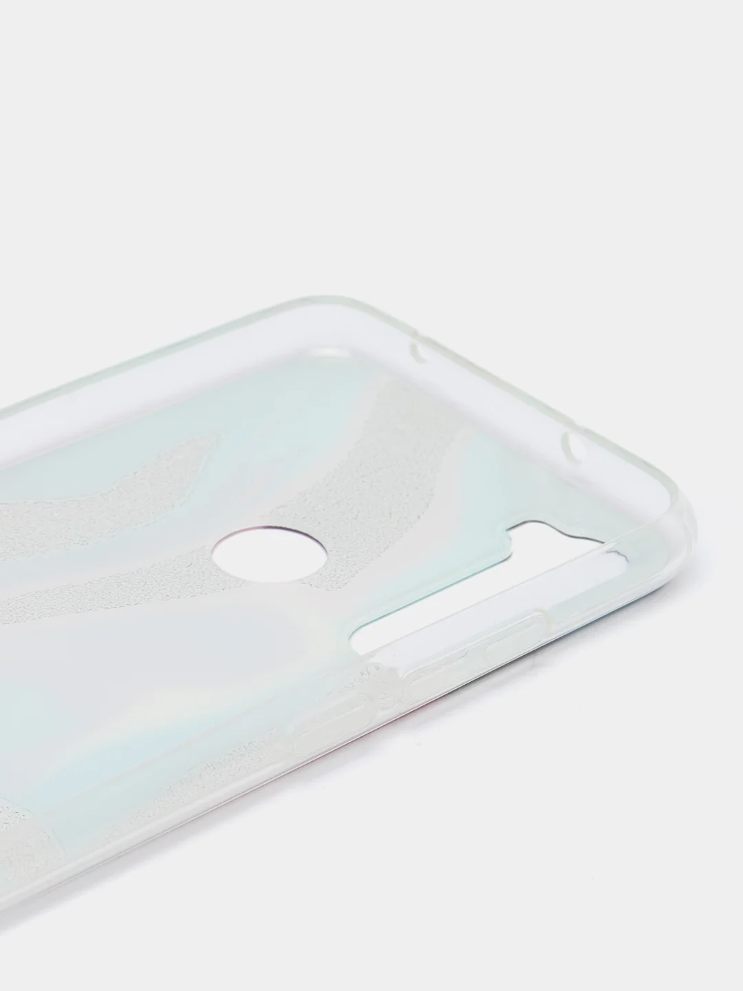 Голубой чехол на Xiaomi Redmi Note 8