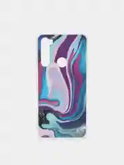 Голубой чехол на Xiaomi Redmi Note 8