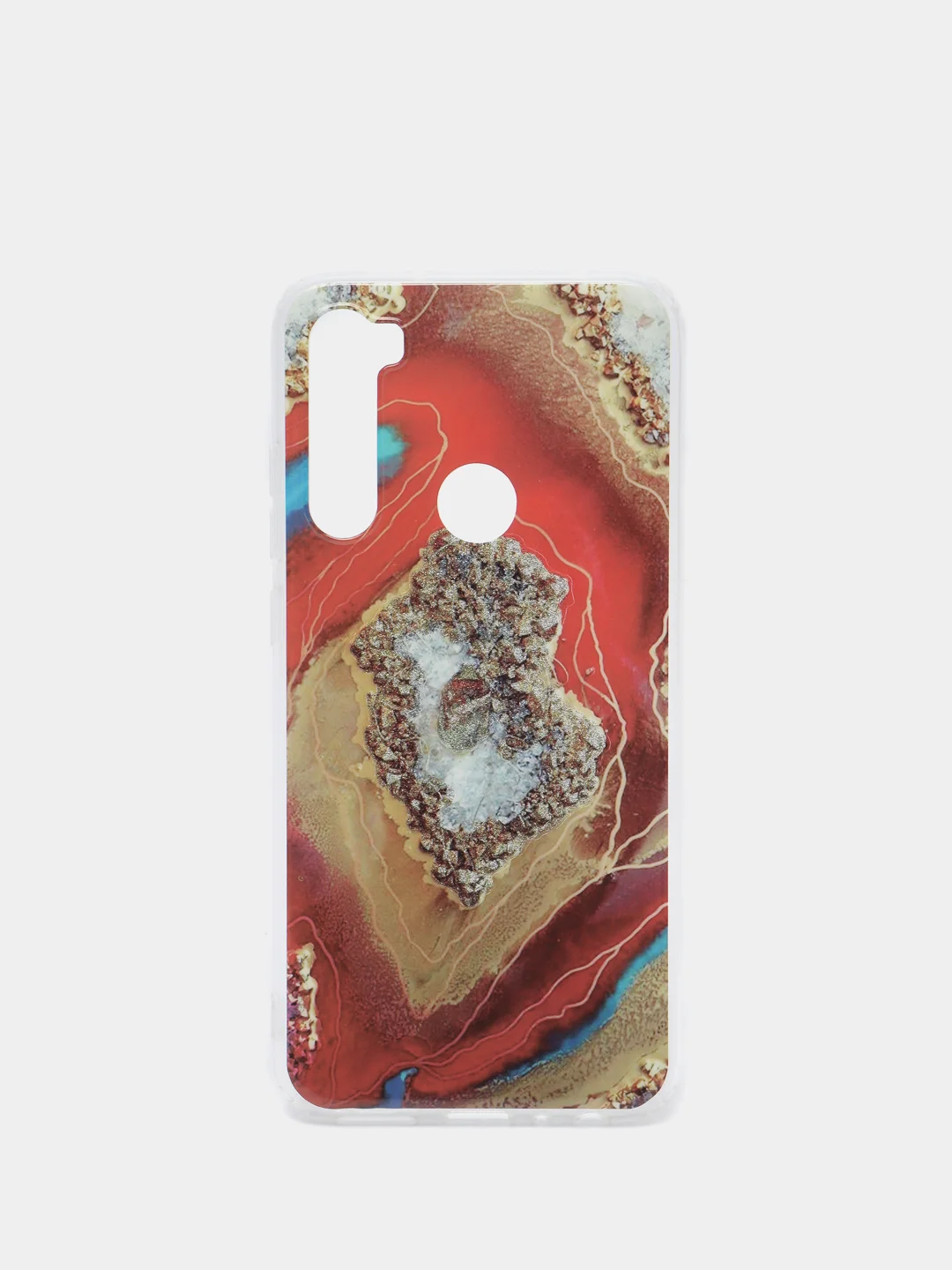 Вишнёвый чехол на Xiaomi Redmi Note 8