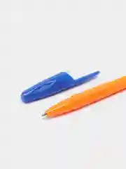 Оранжевый ручки шариковые, набор из 3 штук, цвет стержня синий