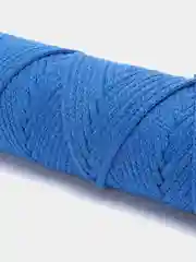 Синий шнур хлопковый, 100 м, 3 мм