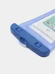 Синий чехол для iPhone, Samsung, Xiaomi, Honor, Tecno водонепроницаемый,универсальный,со шнурком
