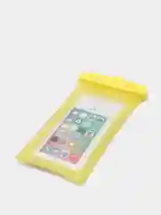 Желтый чехол для iPhone, Samsung, Xiaomi, Honor, Tecno водонепроницаемый,универсальный,со шнурком