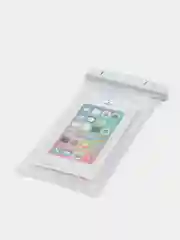 Белый чехол для iPhone, Samsung, Xiaomi, Honor, Tecno водонепроницаемый,универсальный,со шнурком