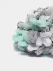 Лесной зеленый пряжа Alize Puffy Color 100% Микрополиэстер 100г  9м