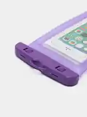 Фиолетовый чехол для iPhone, Samsung, Xiaomi, Honor, Tecno водонепроницаемый,универсальный,со шнурком