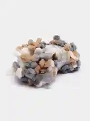 Светло-коричневый пряжа Alize Puffy Color 100% Микрополиэстер 100г  9м