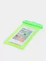 Зеленый чехол для iPhone, Samsung, Xiaomi, Honor, Tecno водонепроницаемый,универсальный,со шнурком