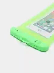 Зеленый чехол для iPhone, Samsung, Xiaomi, Honor, Tecno водонепроницаемый,универсальный,со шнурком
