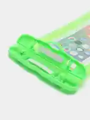 Зеленый чехол для iPhone, Samsung, Xiaomi, Honor, Tecno водонепроницаемый,универсальный,со шнурком