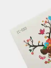 Горчичный переводные татуировки, детские, временные, цветные