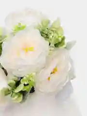 Белый искусственные цветы "Пионы", букет