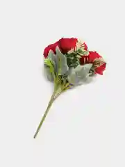 Красный искусственные цветы "Пионы", букет