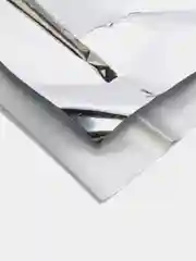 Серебряный трансферная поталь