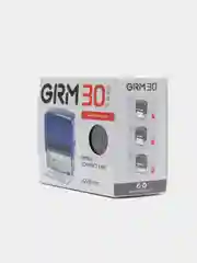 Черный автоматическая оснастка для штампа GRM 30 Office, 47*18 мм