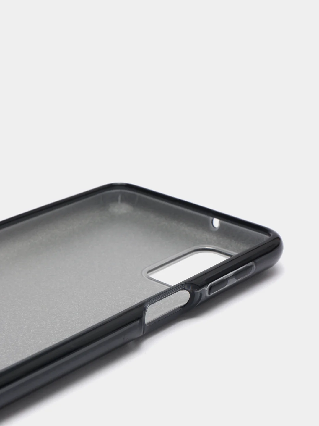 Угольный чехол блестящий Samsung Galaxy M31S накладка c блёстками Самсунг М31С