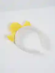 Желтый ободок детский с животными