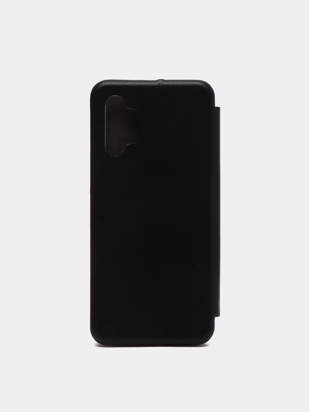 Черный чехол книжка для Samsung A32 (чёрный, красный, золотой)