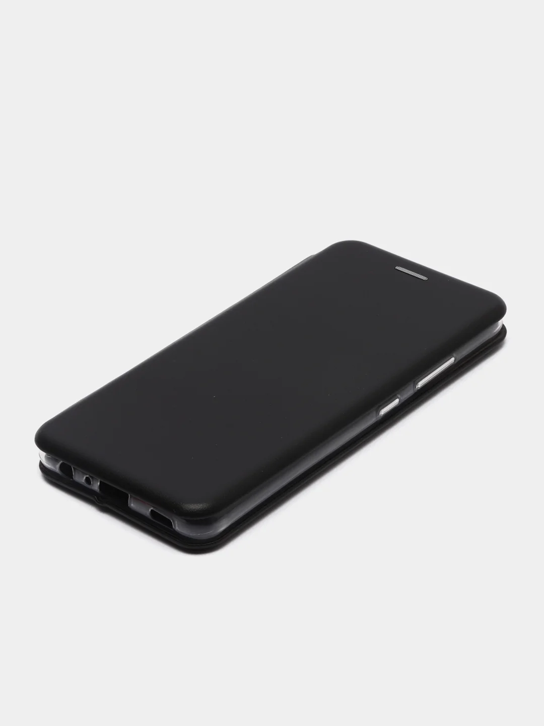 Черный чехол книжка для Samsung A32 (чёрный, красный, золотой)