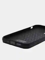 Черный чехол iPhone 12 / 12 Pro (6.1) из экокожи Baseus