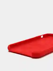 Красный чехол Silicon Case для iPhone 11 Pro, силиконовый, с логотипом
