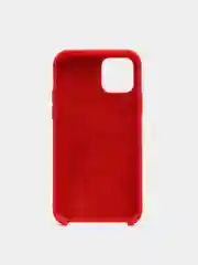 Красный чехол Silicon Case для iPhone 11 Pro, силиконовый, с логотипом