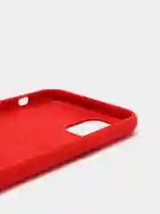 Красный чехол Silicon Case для iPhone 11 Pro, силиконовый, с логотипом