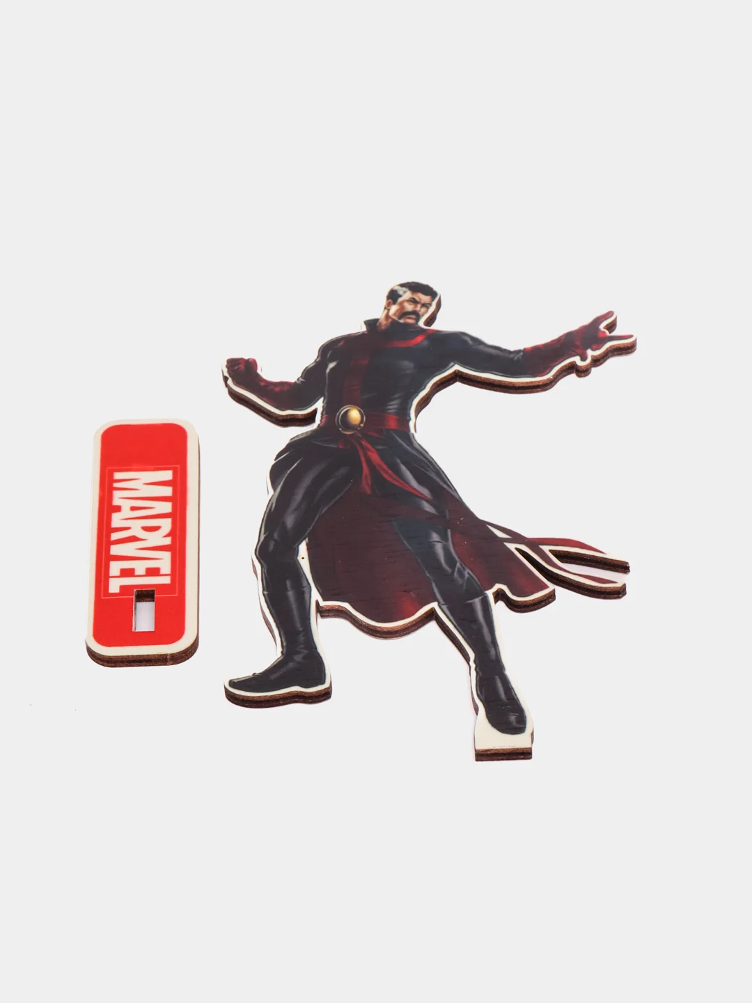 Деревянная фигурка по вселенной Marvel "Доктор Стрэндж", светящаяся, 12 см