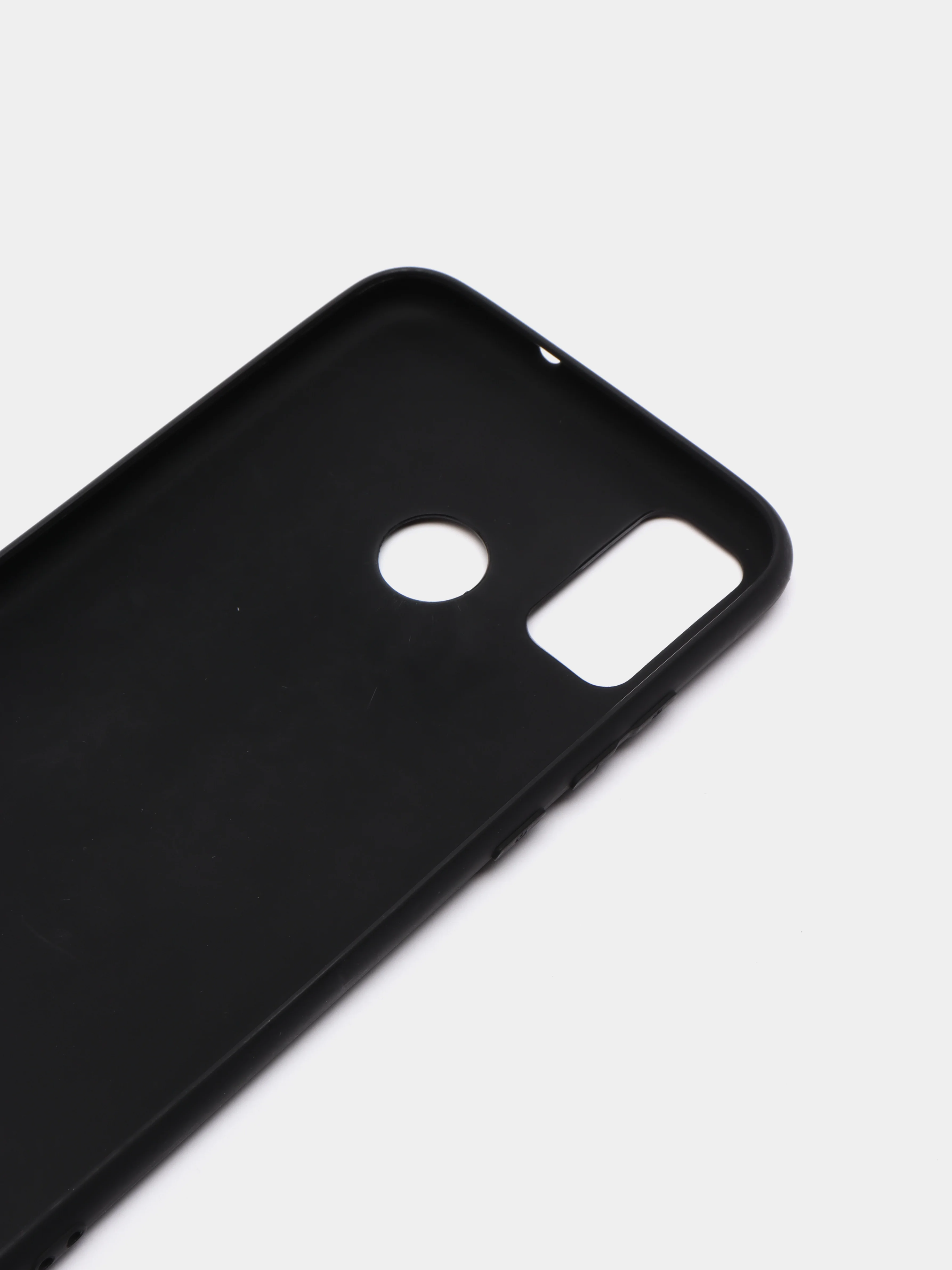 Черный чехол для Honor 9S, Y5P,  Honor 30 матовый силиконовый