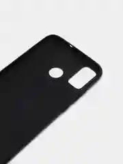 Черный чехол для Honor 9S, Y5P,  Honor 30 матовый силиконовый