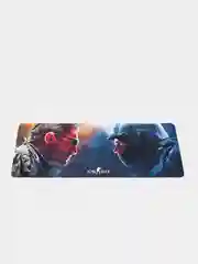 Небесно-голубой коврик для мыши CS:GO 800 х 300 мм КС ГО