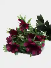 Бордовый искусственные цветы